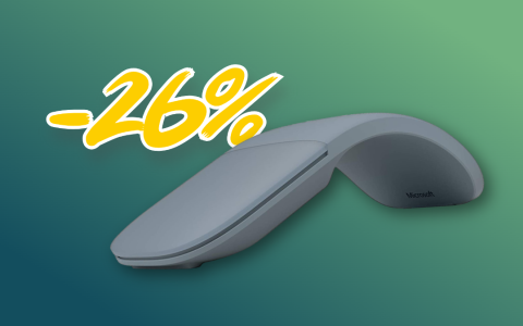 Microsoft Arc Mouse: che SCONTO su Amazon sul mouse ergonomico!