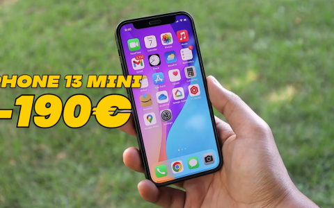 iPhone 13 Mini NUOVO al MINIMO STORICO su Amazon (-190€)