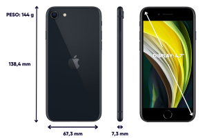 iPhone SE 2020 - Dimensioni