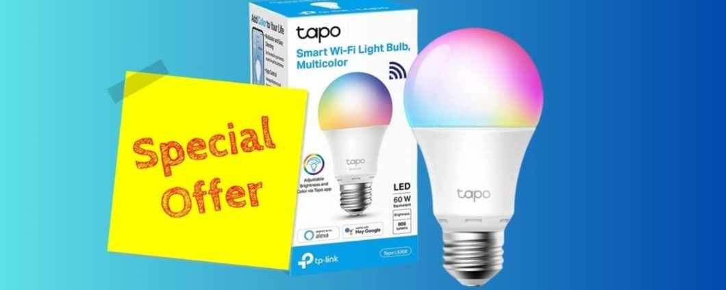 Tapo L530E, Lampadina LED Smart Wi-Fi multicolore