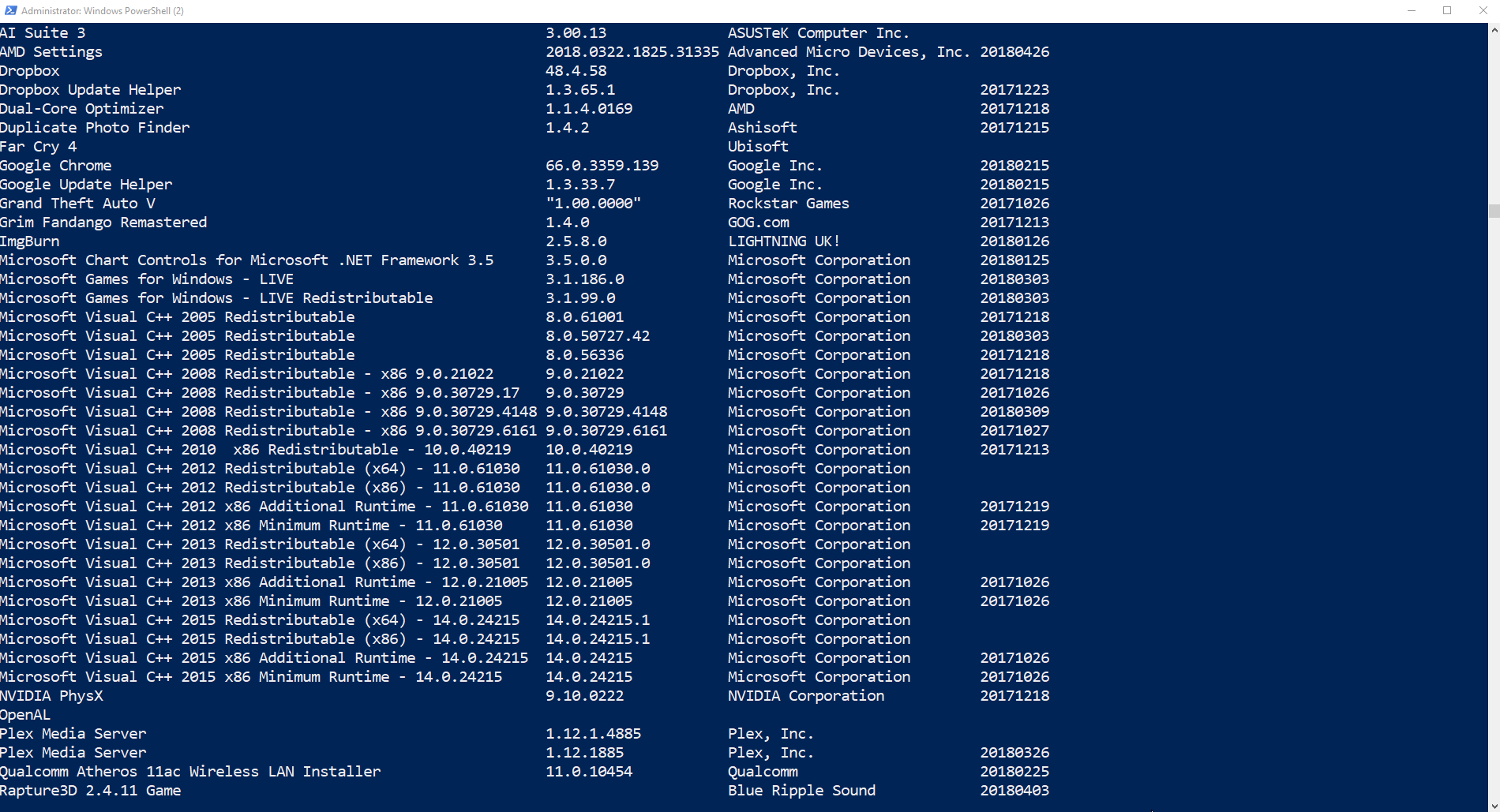 powershell