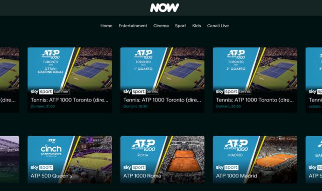 Now TV ATP Toronto 2023