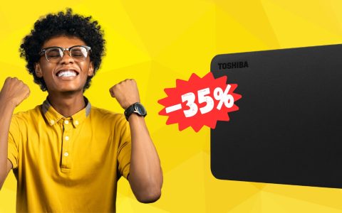 Toshiba SENZA FRENI: hard disk da 2 TB a SOLI 64€ su Amazon