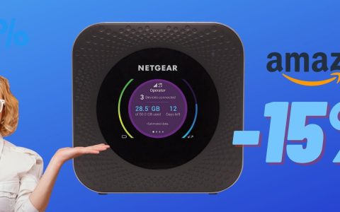 Porta la connessione fuori casa AL TOP col Router 4G Netgear Nighthawk