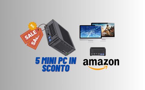 Mini PC War: a colpi di SCONTI per 5 mini computer IN OFFERTA su Amazon