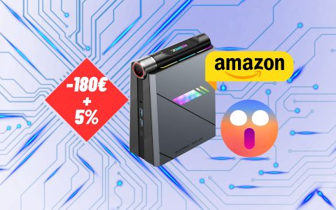 Mini PC definitivo: sconto da 180€ + codice coupon, PREZZO ASSURDO