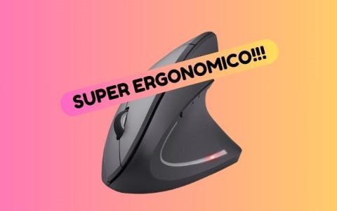 Mouse Verticale Trust: super ergonomico e su Amazon anche IN OFFERTA!