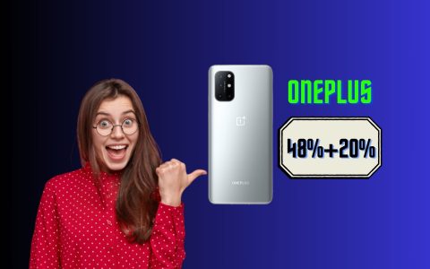 OnePlus 8T: DOPPIO MAXI SCONTO sullo smartphone perfetto