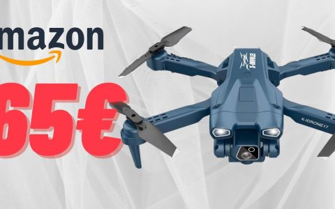 Il drone con telecamera 1080P ora con DOPPIO SCONTO su AMAZON!