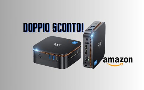 Il mini PC definitivo in DOPPIO SCONTO su Amazon