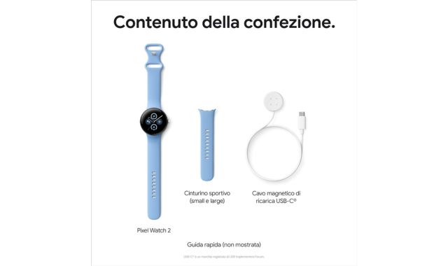 Pixel Watch 2 contenuto confezione