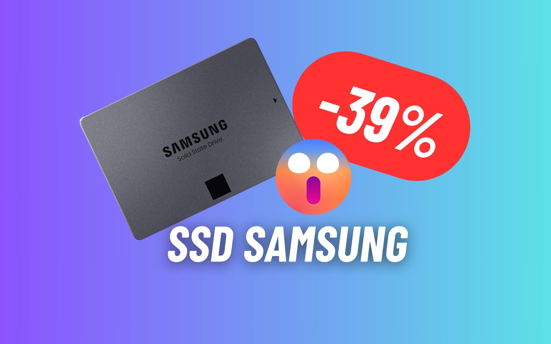 L'SSD DEFINITIVO è portatile: PRODOTTO SAMSUNG in MAXI SCONTO