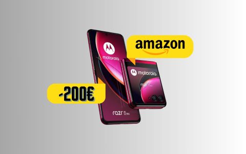 Motorola RAZR 40: SCONTO DI 200€ sullo smartphone top di gamma