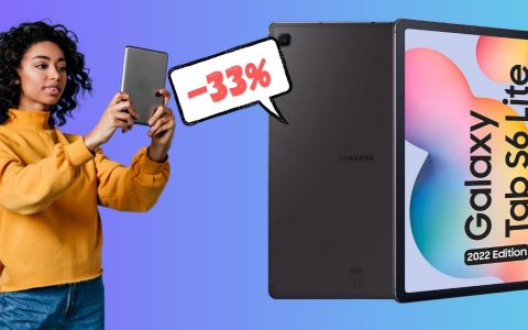 Samsung Galaxy Tab S6 Lite a 161€ in MENO è un vero AFFARE