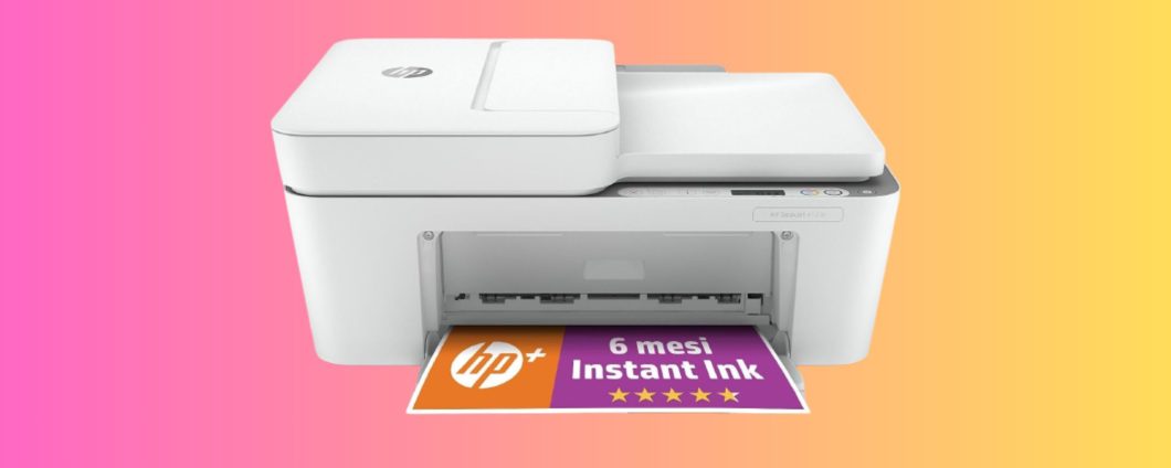 Stampante multifunzione HP DeskJet 4120e in offerta a 63 euro su   (-31%)