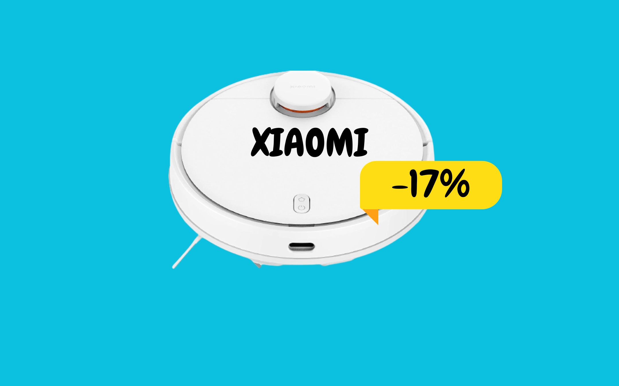 L'alleato perfetto per le pulizie in casa è il robot aspirapolvere Xiaomi:  MEGA SCONTO del 41%