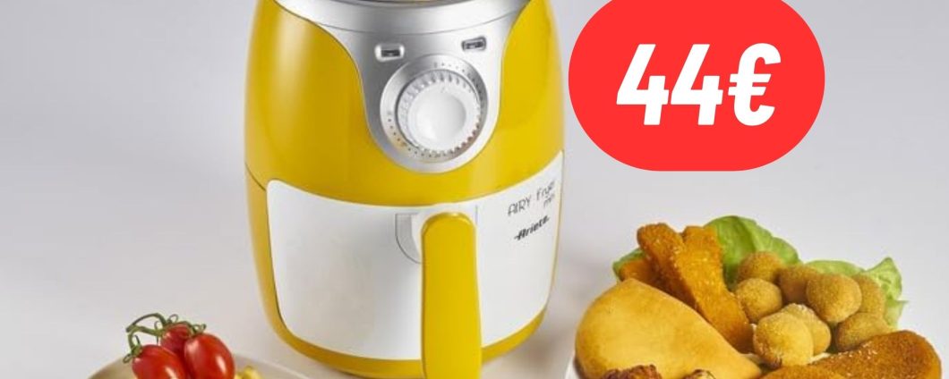 Friggitrice ad aria mini di Ariete a soli 44€ su : per cucine piccole  e compatte