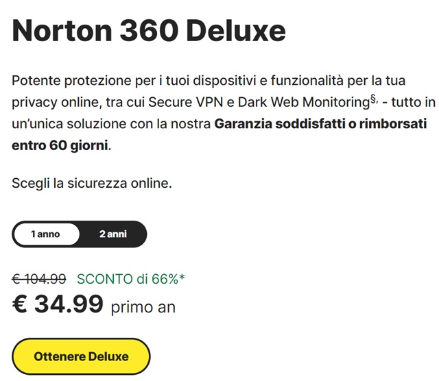 norton 360 deluxe 34,99 euro
