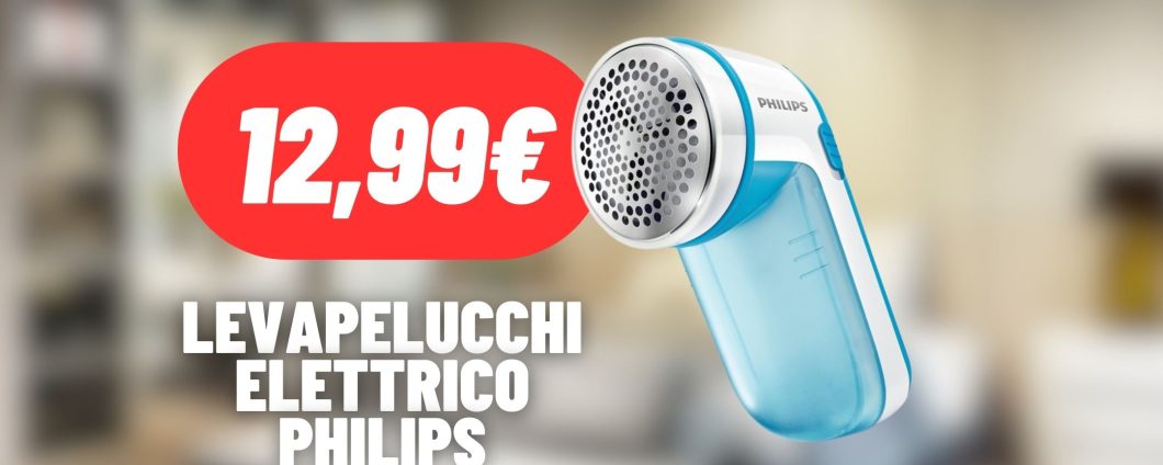 VESTITI IMPECCABILI con il Levapelucchi Elettrico Philips al 35% di SCONTO