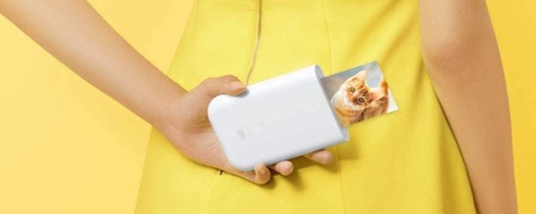 Stampante fotografica portatile Xiaomi a soli 66€ (disponibilità