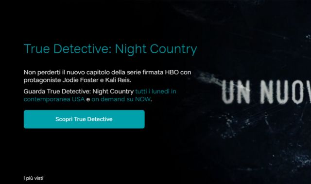 True Detective Night Country NOW TV