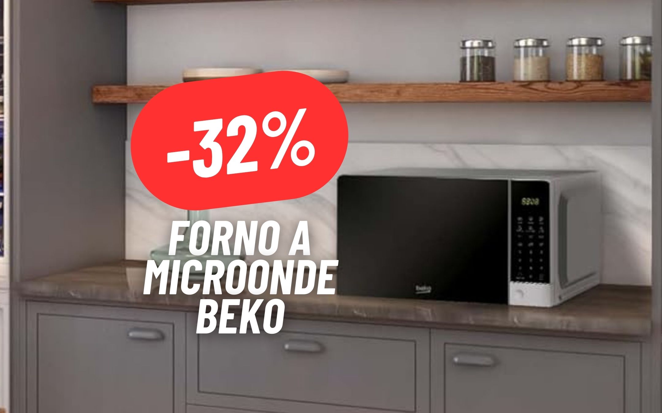 L'alleato perfetto in cucina è Beko: Forno a Microonde al 32% DI SCONTO