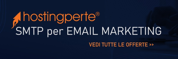 SMTP per e-mail marketing