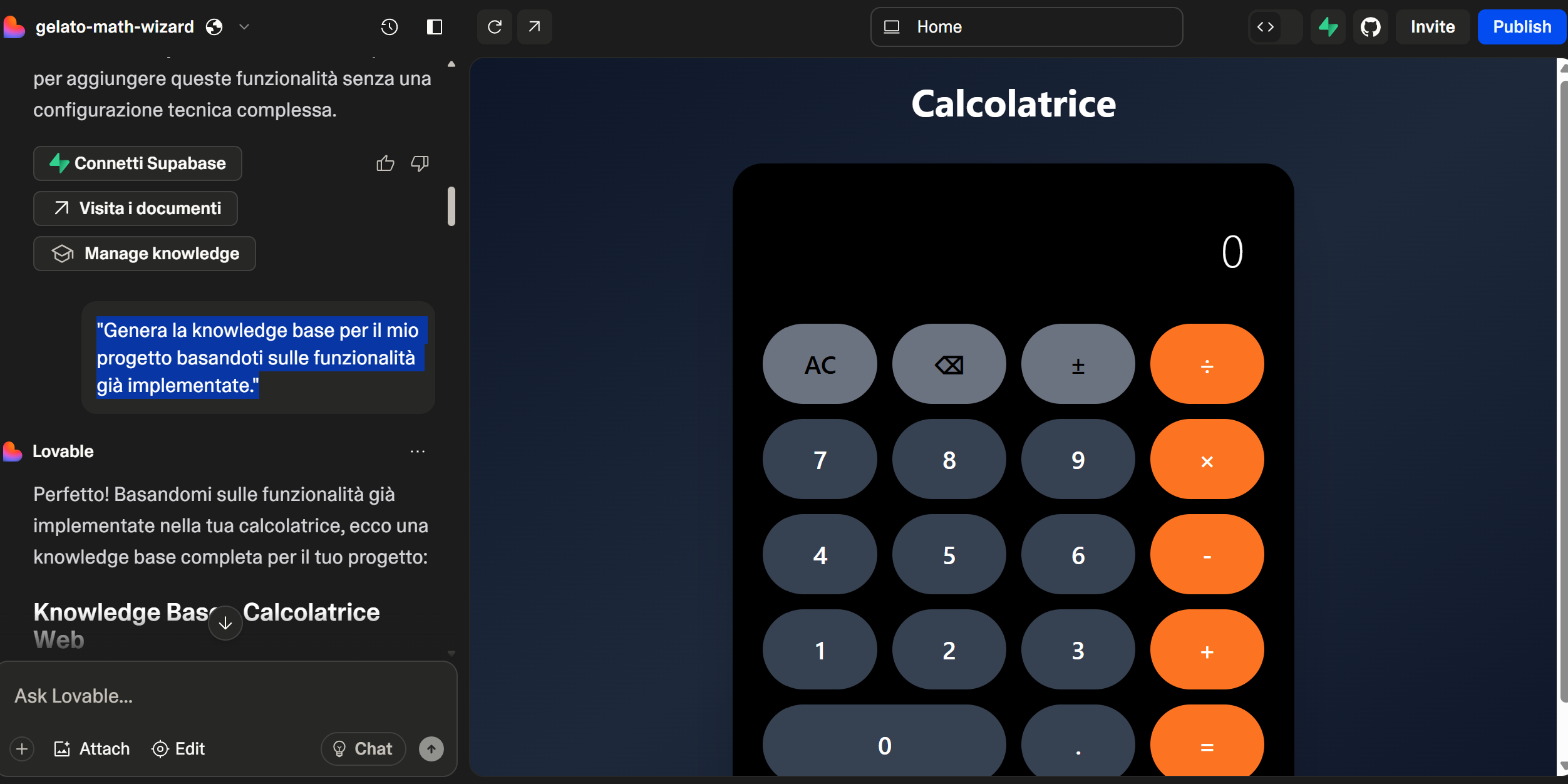 Knowledge Files in Lovable